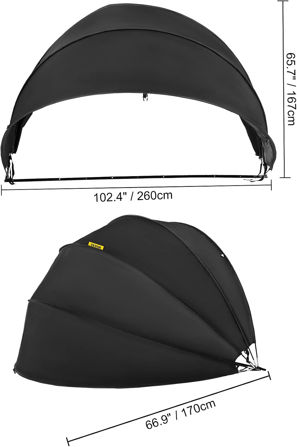 Waterproof 600D Oxford Motorcycle Cover with Carry Bag K1139