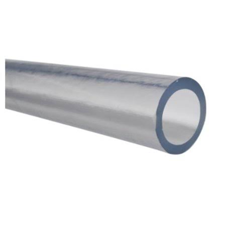 Clear PVC Tubing 3/8 inch Inner Diameter 1/2 inch Outer Diameter V930644