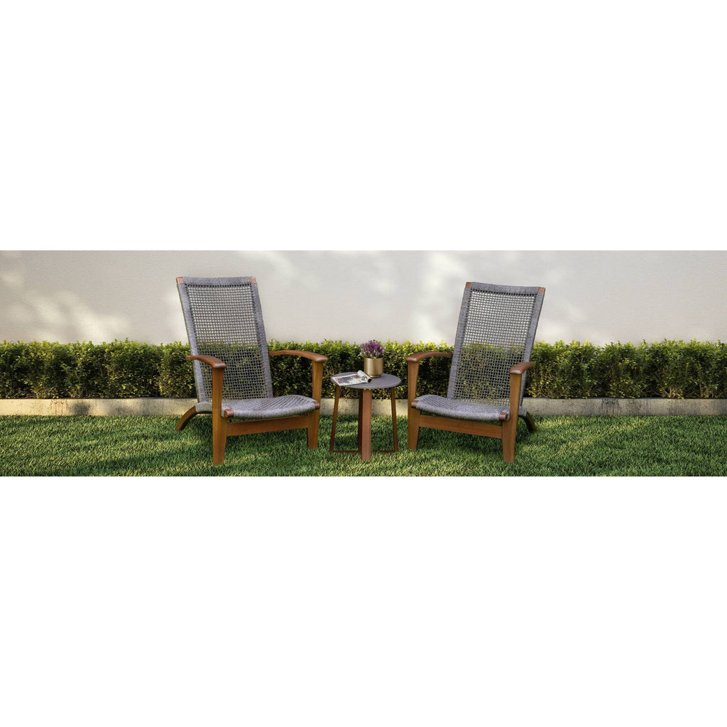 Eucalyptus Solid Wood Chair with Arms Q546474