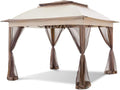 11’ X 11’ Pop Up Canopy Tent with Mosquito Netting Q588302