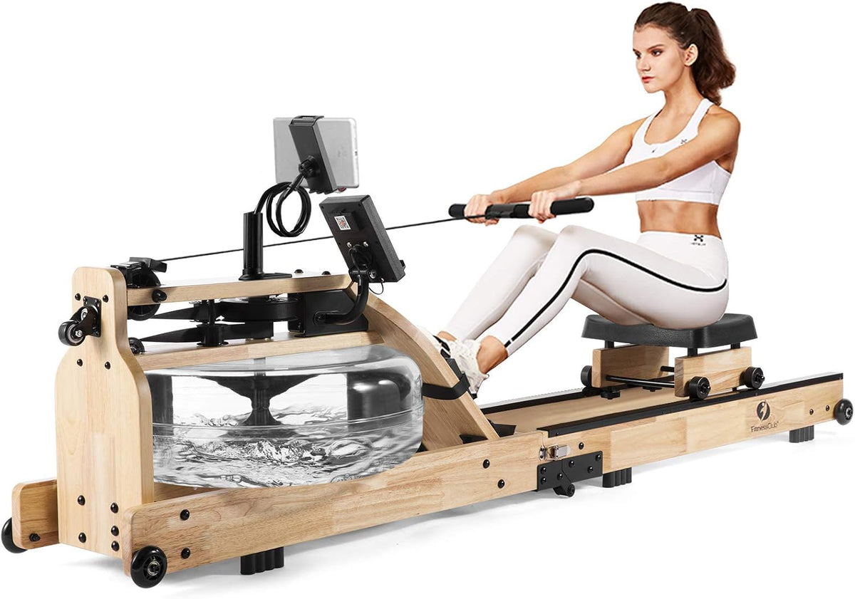 Foldable Water Rowing Machine with LCD Monitor T850