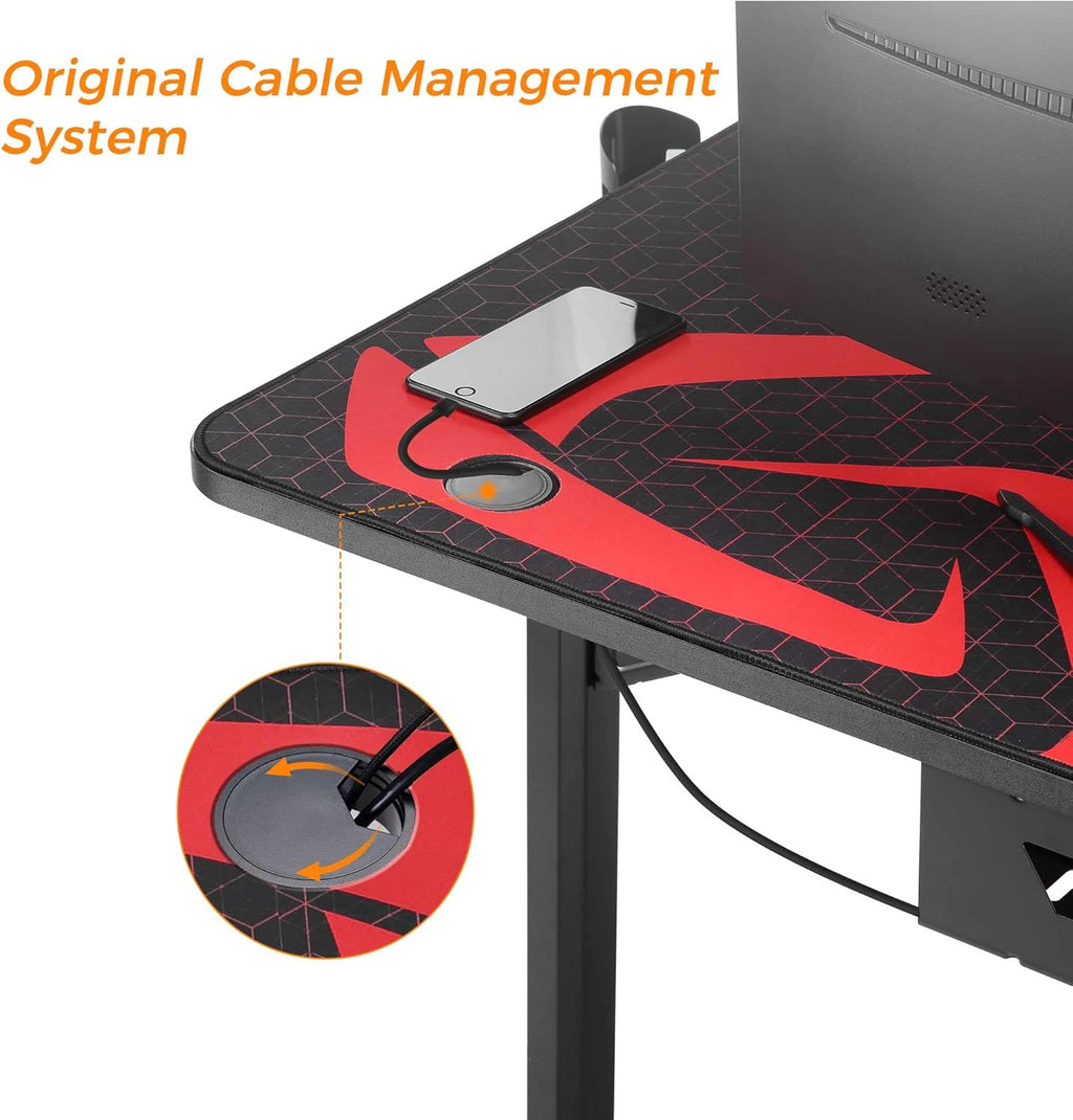 60 inch Gaming Desk with Mouse Pad F32886