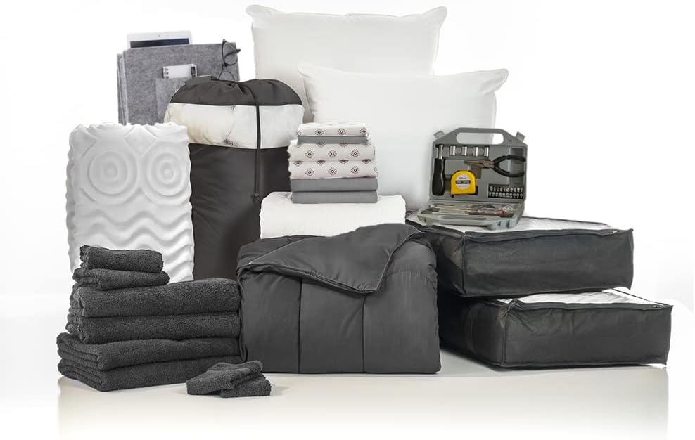Twin XL 25-Piece Bedding Bath Set with Trunk Z529