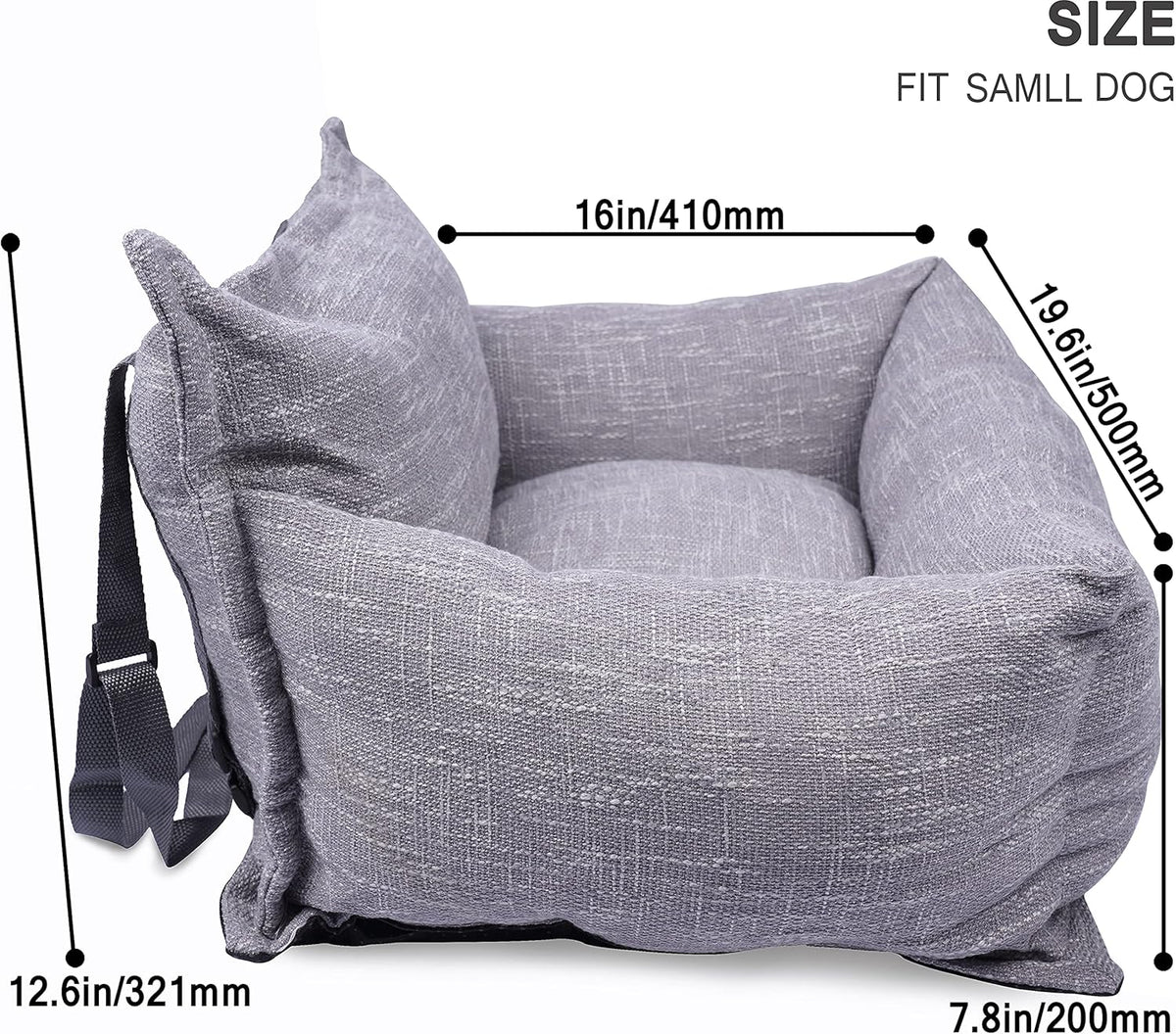 Washable Dog Car Seat with Leash L70851