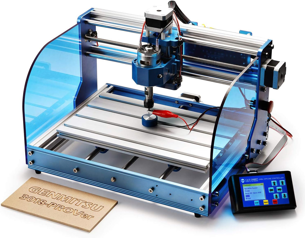 Desktop CNC Router Machine with GRBL Offline Control, 300 x 180 x 45mm U64141