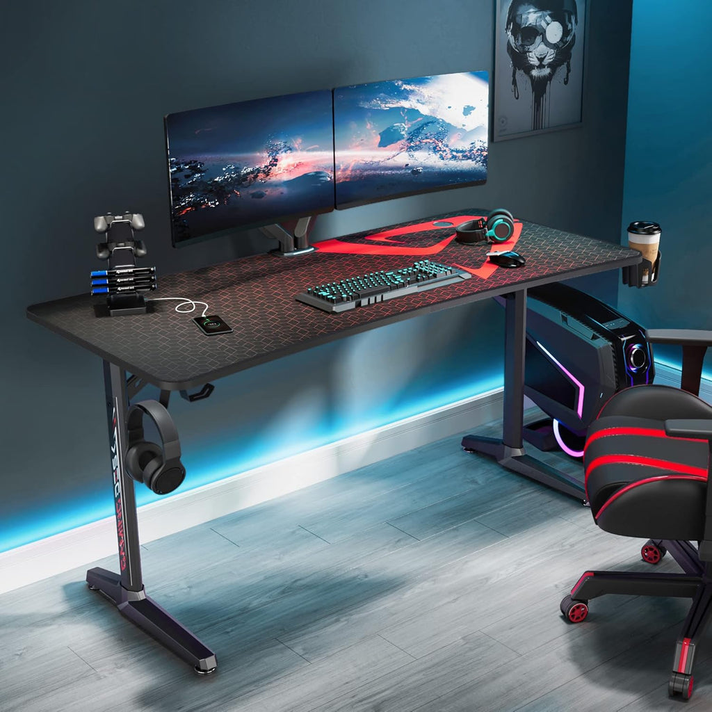 60 inch Gaming Desk with Mouse Pad F32886