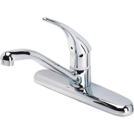 Chrome Single Handle Kitchen Faucet with Spray Y384