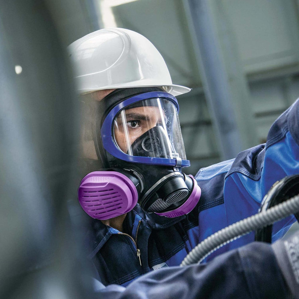 Full-Face Respirator Mask with 2x Combination Cartridge K922023