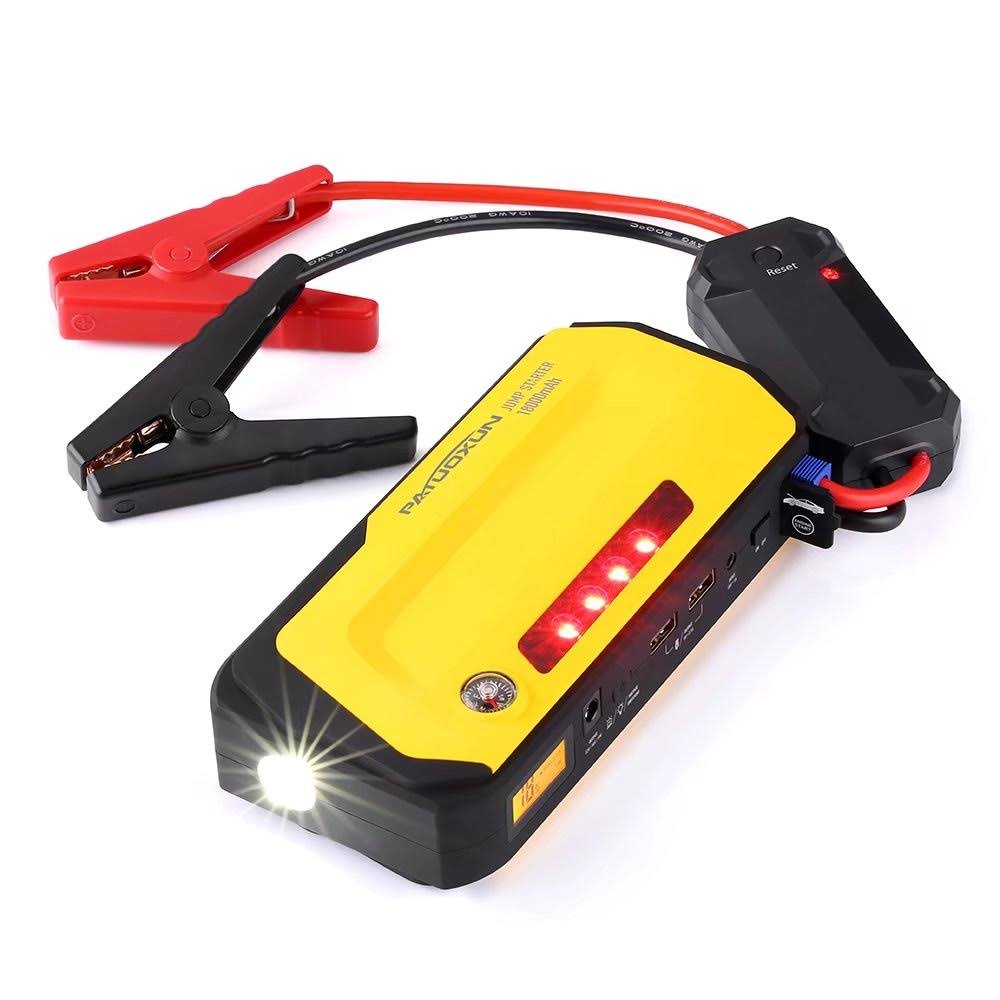 18000mAh Portable Car Jumpstarter with LCD Screen A2378