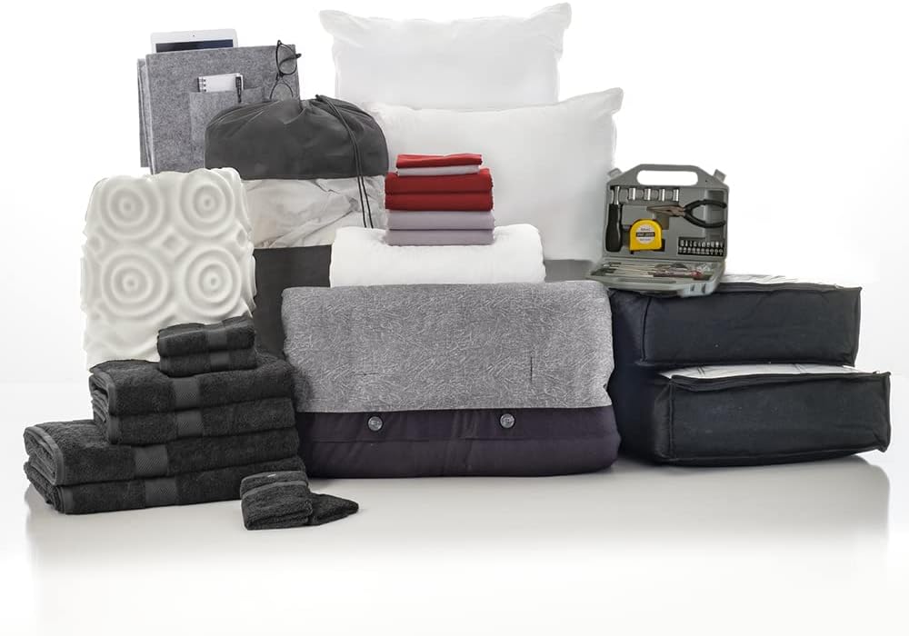 Twin XL 25-Piece Bedding Bath Set with Trunk Z529