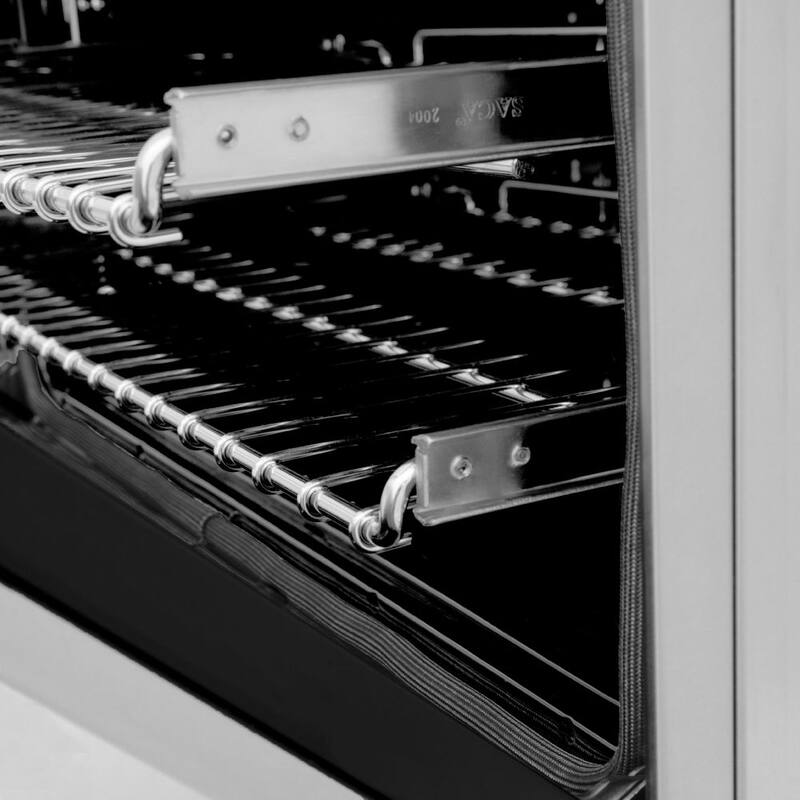 30 in. 4 Burner Dual Fuel Range Stainless Steel Champagne Bronze K2733