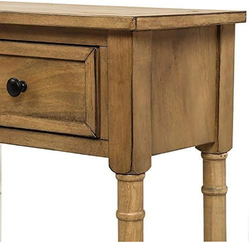 Solid Wood Console Table with 2 Drawers Y3791