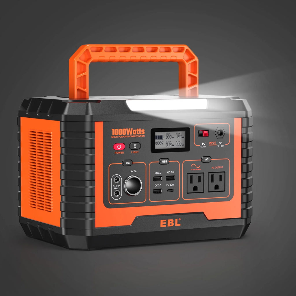 1000W 999Wh Portable Power Station S35329