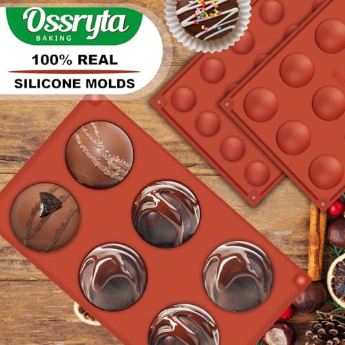 Semi-Sphere Silicone Baking Mold Set J1527