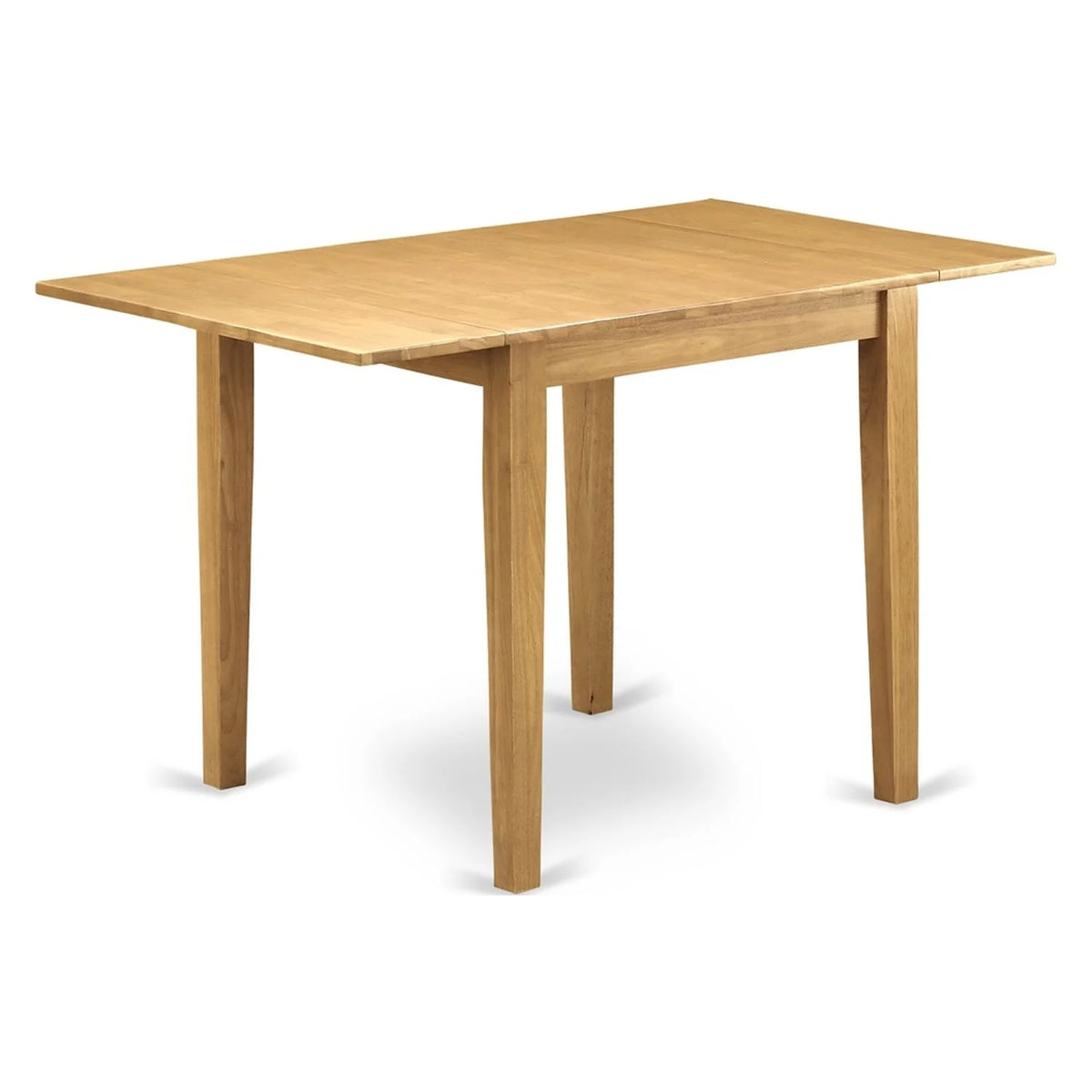 5 Pcs Oak Finish Wooden Dining Table Set L8511