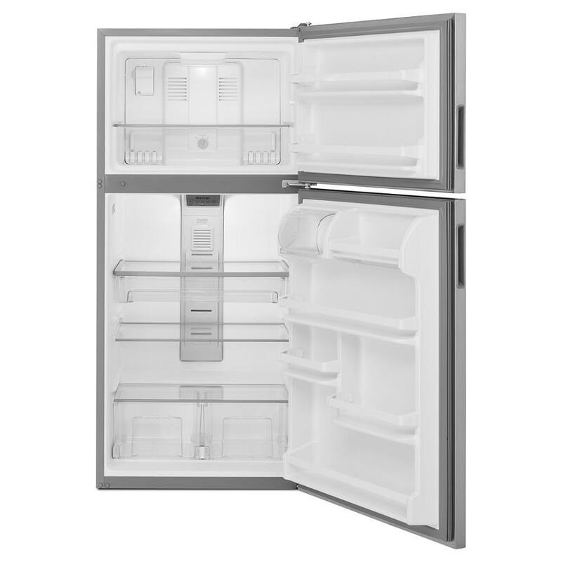 18 cu. ft. Top Freezer Refrigerator Stainless Steel H123274
