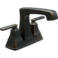 Two Handle Centerset Bathroom Faucet Venetian Bronze Z8657