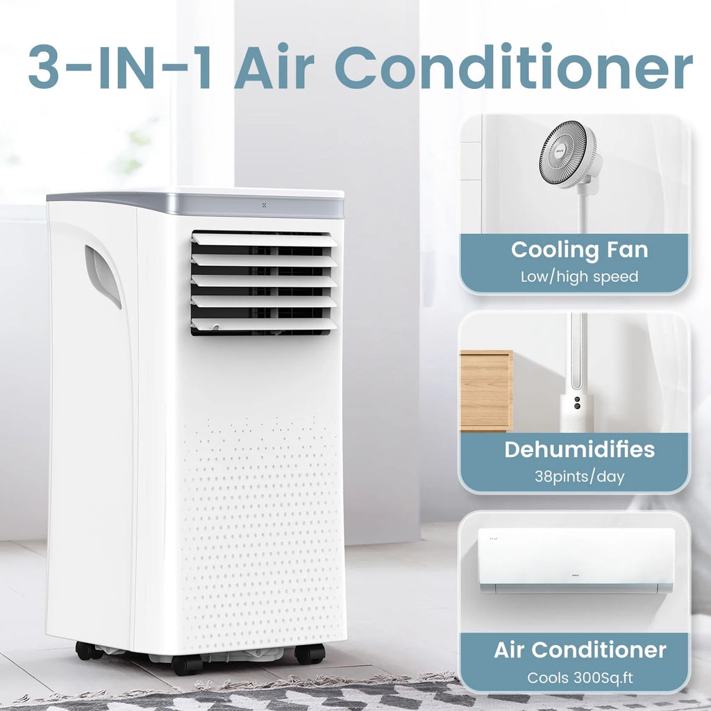 8000 BTU Portable Air Conditioner Y8489
