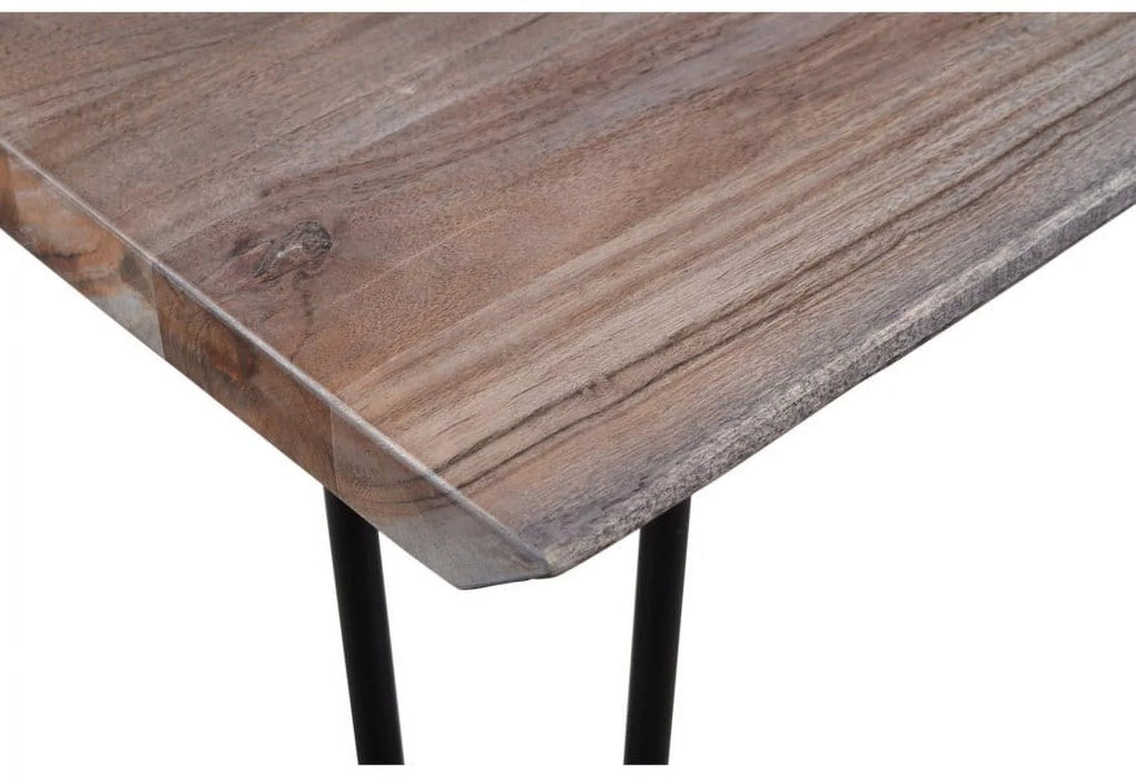 Solid Wood 60" Live Edge Dining Table C149101