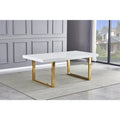 White Modern Dining Table Q7598