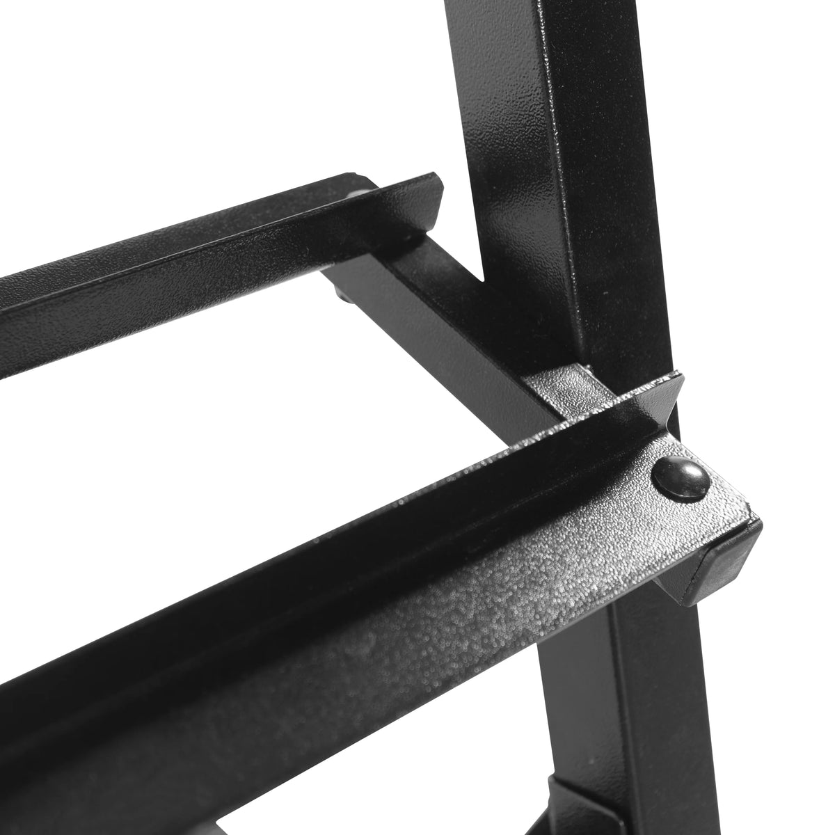 Black 3-tiered Dumbbell Storage Rack Y782