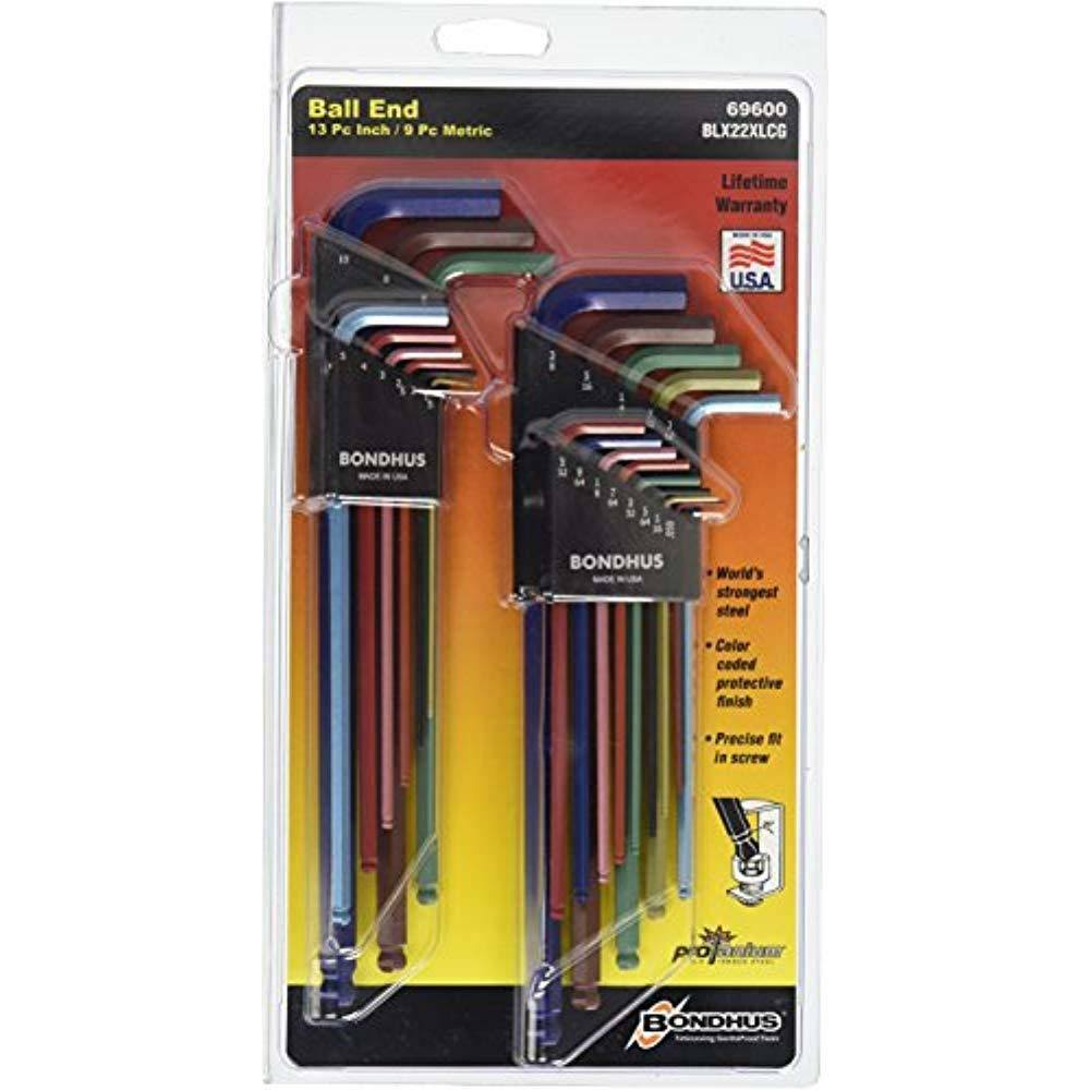 13 Piece Ball End L-Wrench Set F215933