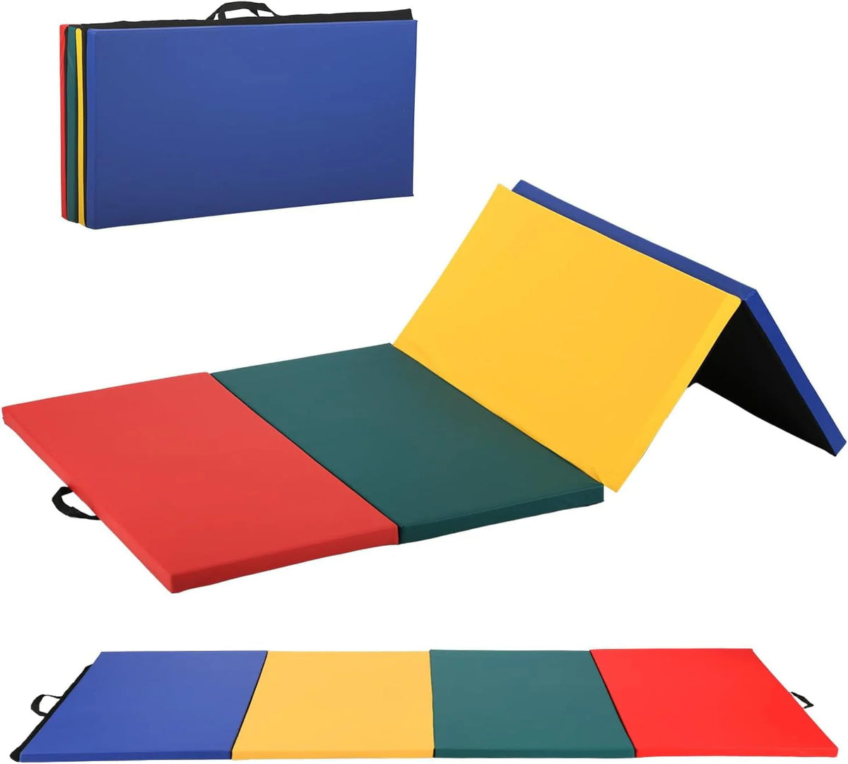 4'x8'x2 Folding Gymnastics Mat W2951