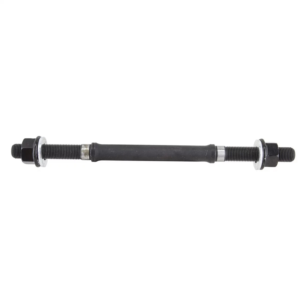 Rear Hub Axle 3/8" x 26TPI x 110mm x 175mm Black U587599