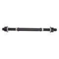 Rear Hub Axle 3/8" x 26TPI x 110mm x 175mm Black U587599