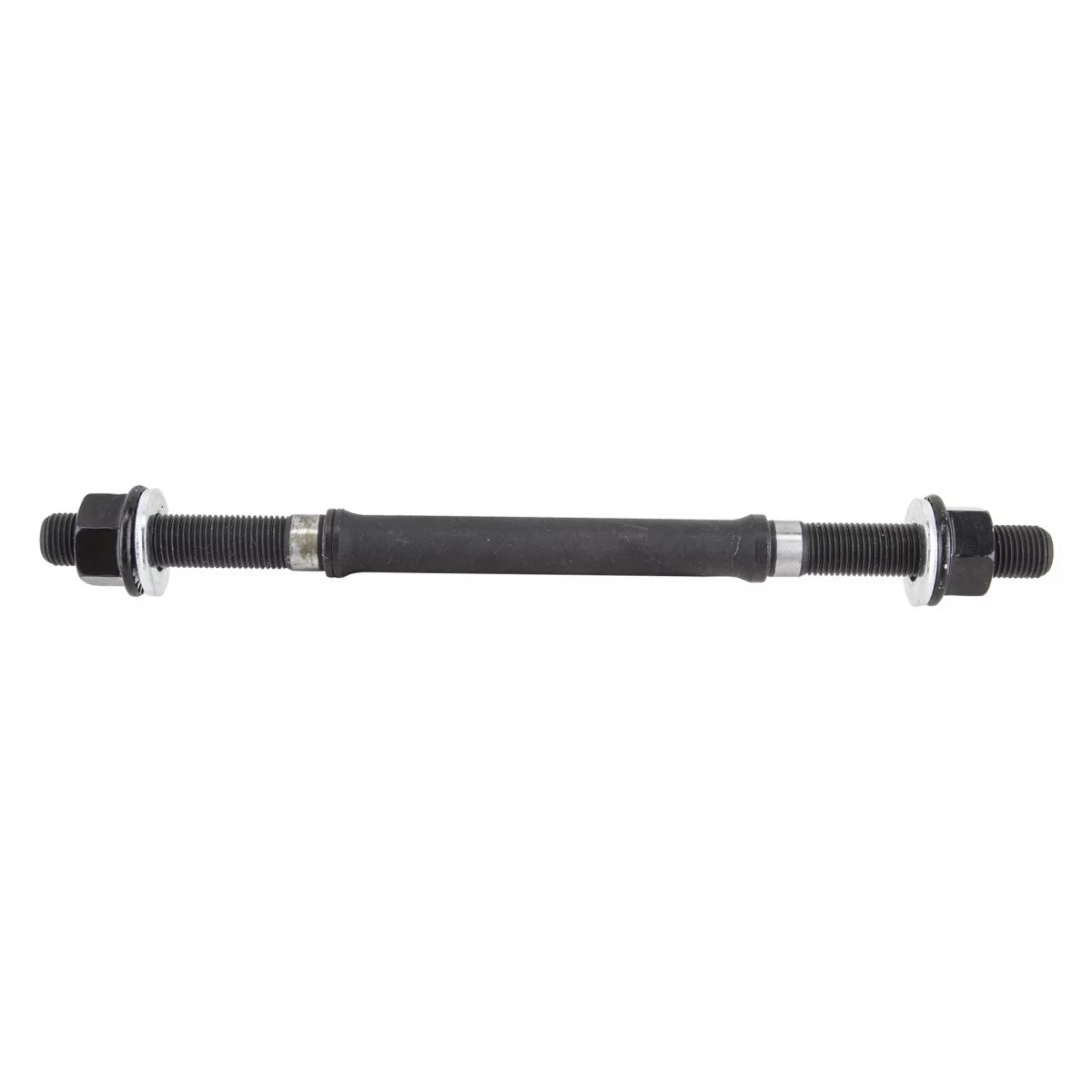 Rear Hub Axle 3/8" x 26TPI x 110mm x 175mm Black U587599