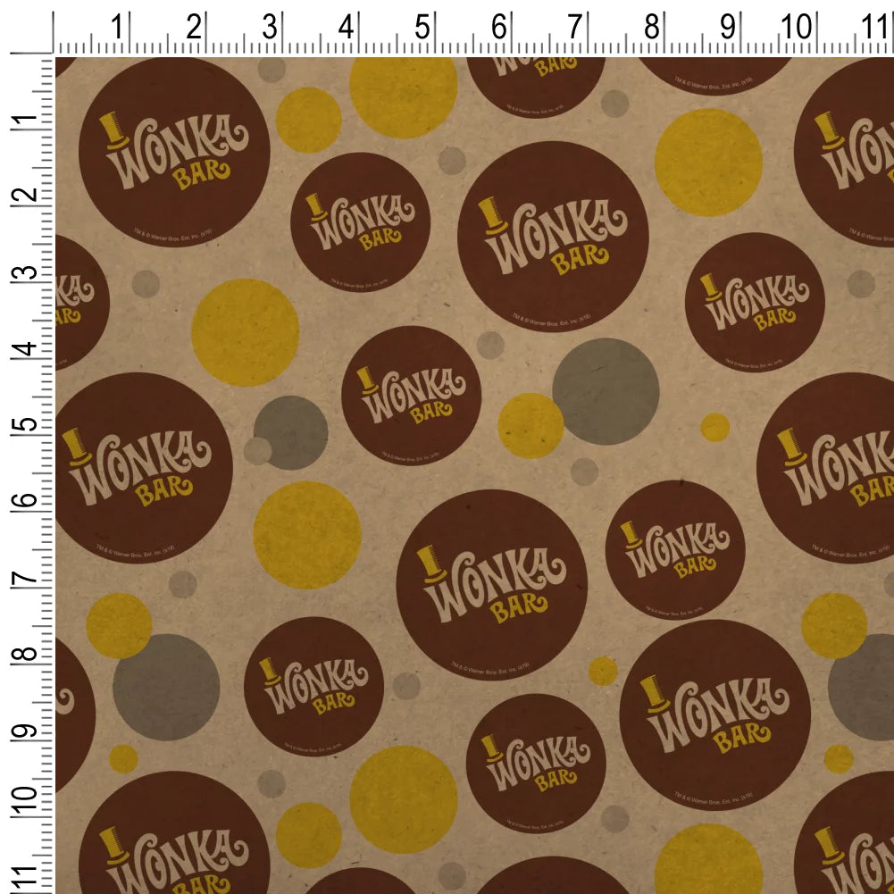 Chocolate Factory Gift Wrap Wrapping Paper Roll C64149