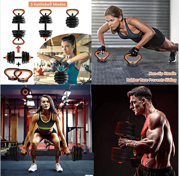 Adjustable Dumbbell Set, Black H1421