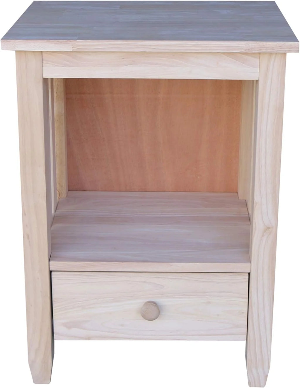Unfinished Tall End Table V320827