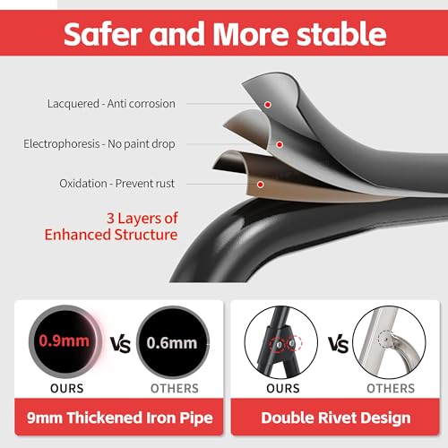 Foldable 3 Step Ladder with Handrails 800Lbs D4178