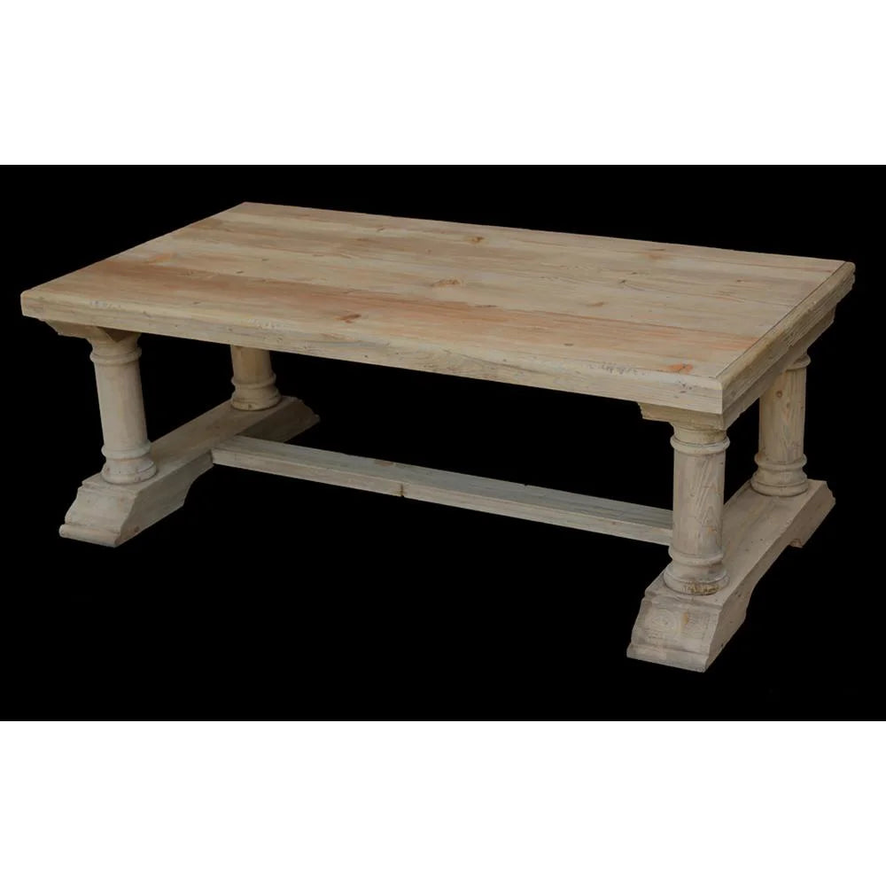 Reclaimed Wood Coffee Cocktail Table 52.5 Inches Q478082