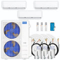 54,000 BTU 3 Zone Ductless Mini Split Air Conditioner and Heat Pump T62981