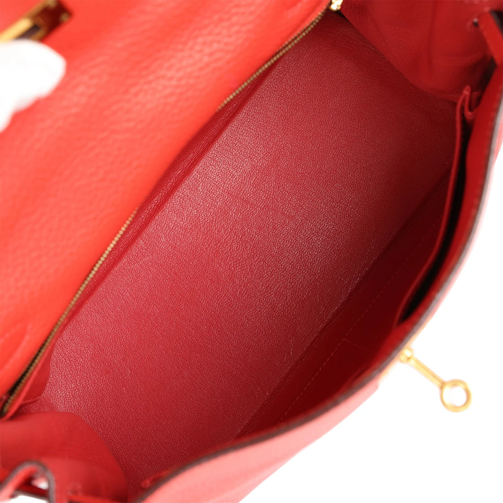 Pre-owned 28 Togo Leather Handbag K181510