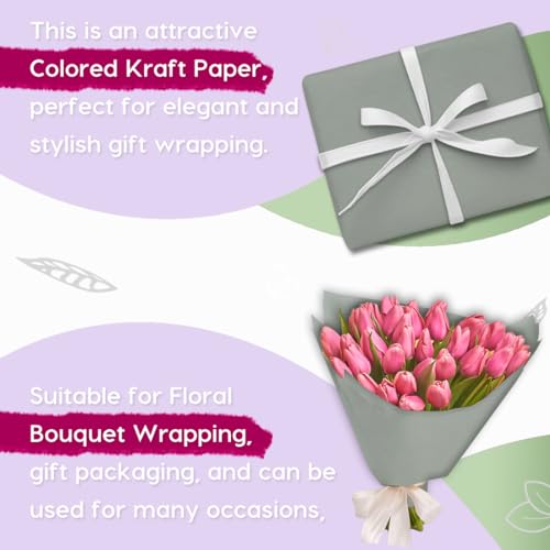 Brown Kraft Craft Paper Roll 70GSM 50LB Z87920
