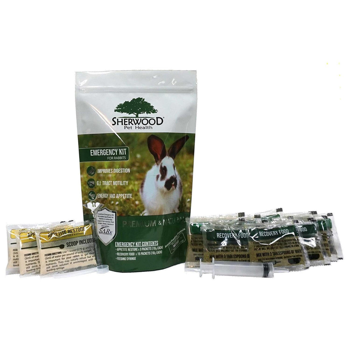 Rabbit Emergency Kit with Timothy Recovery Food K2422