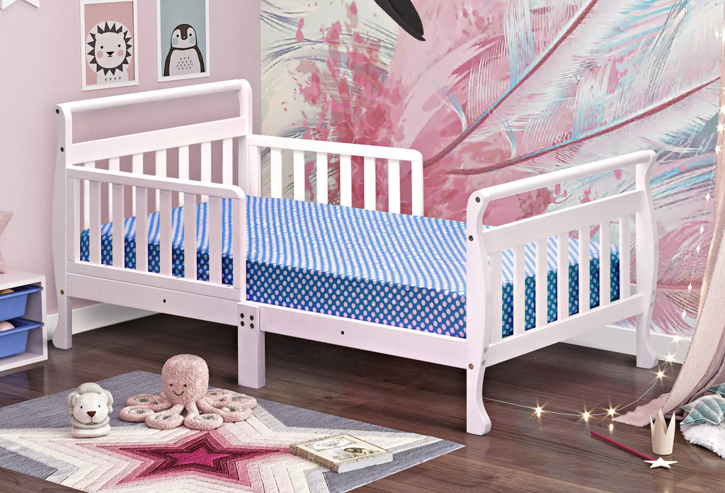 White Toddler Bed A924750