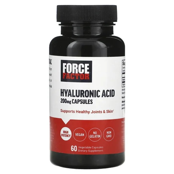 Hyaluronic Acid 200 mg 60 Vegetable Capsules G746332