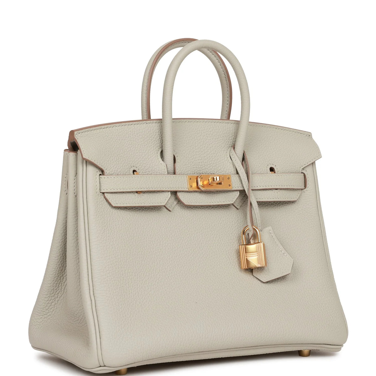 Birkin 25 Gris Perle Togo Gold Hardware R239