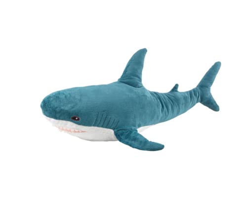 Blue 31-inch Shark Plush Toy Pillow H44356