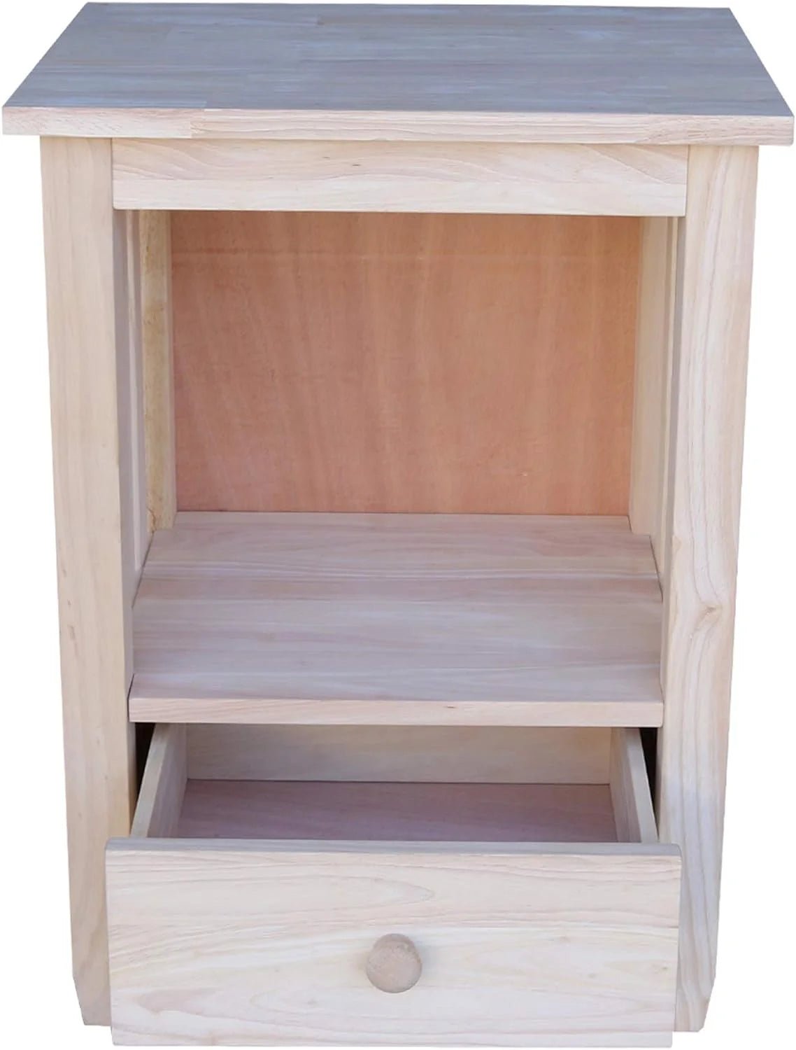 Unfinished Tall End Table V320827