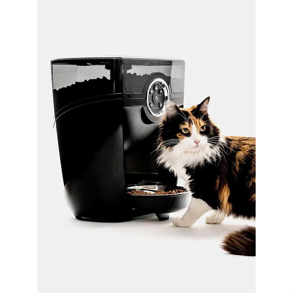 Wi-fi Cat & Dog Auto-Feeder with Hopper & Backup Battery K1345