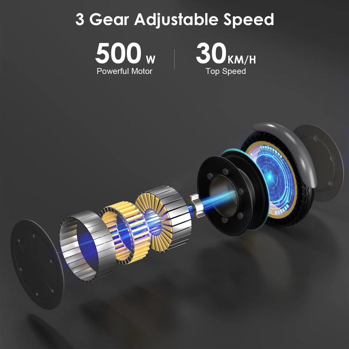10AH 500W Electric Scooter with Seat R1263