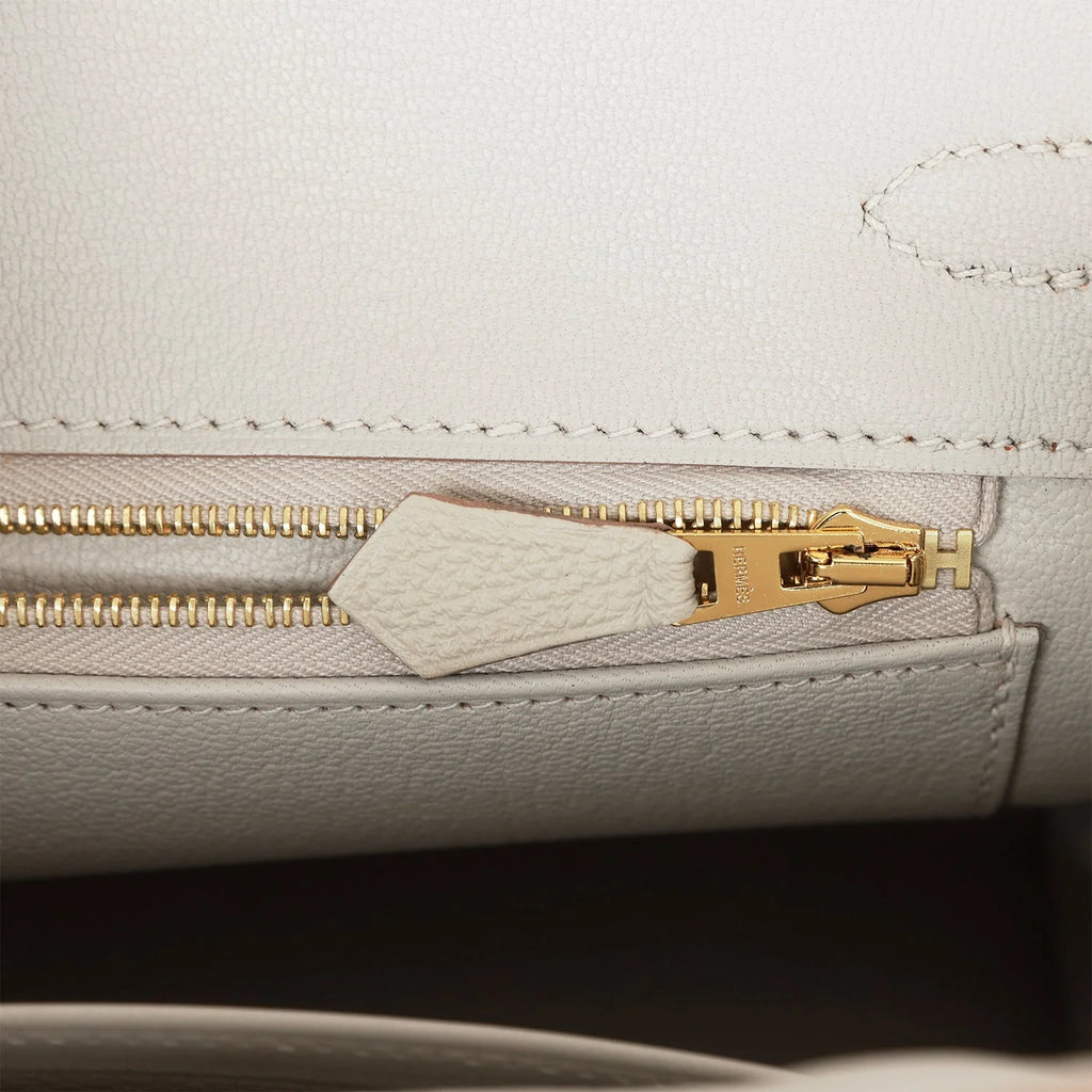 Birkin 25 Gris Perle Togo Gold Hardware R239