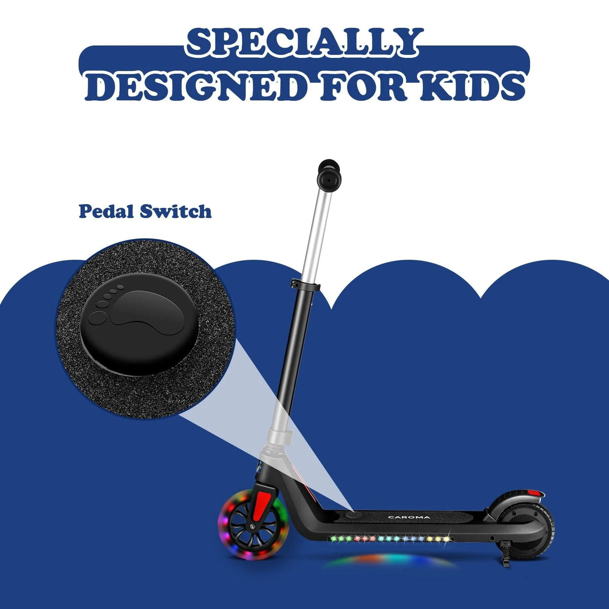 Electric Scooter for Kids 120W Pink T45502