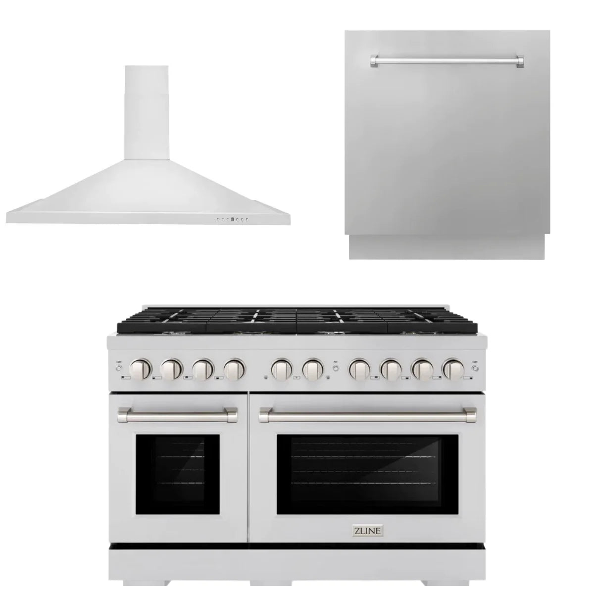 48 Gas Range, Range Hood and Dishwasher T532062