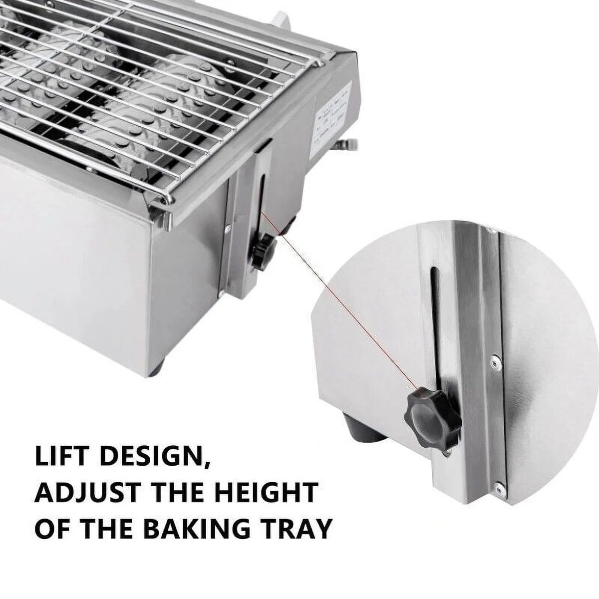 Stainless Steel 4 Burners Gas BBQ Grill K9376
